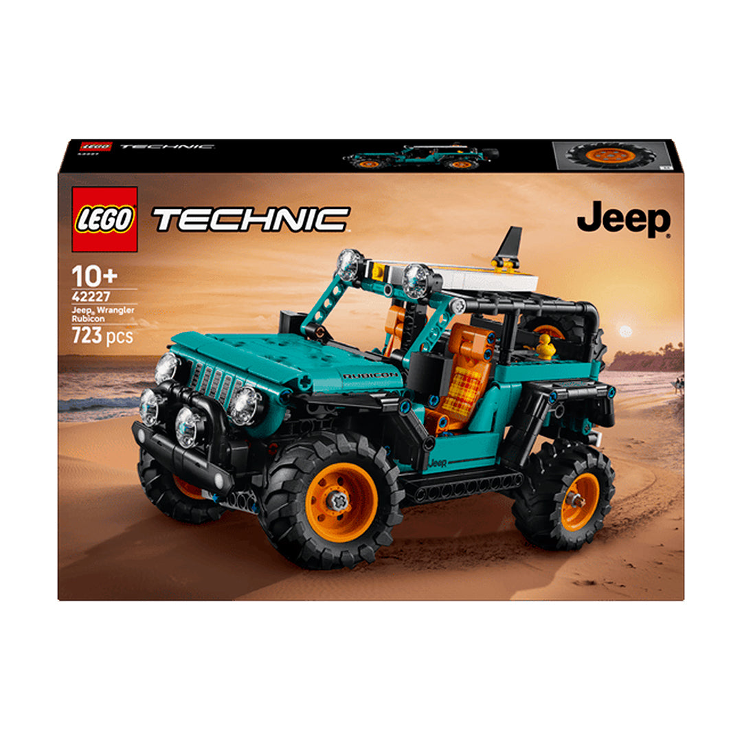 SUV Jeep® Wrangler Rubicon de LEGO® (42227) (Abierto)