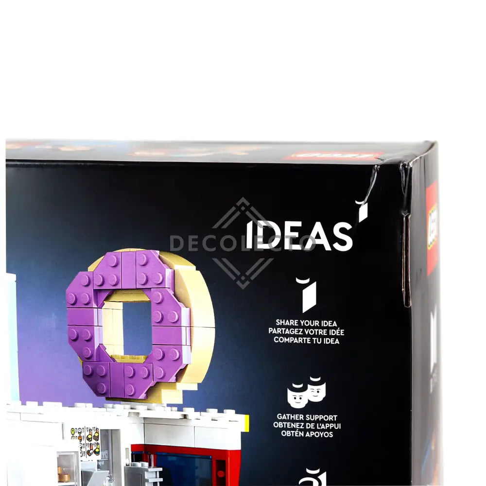 (SET SEMINUEVO) BTS Dynamite de LEGO® Ideas™ (21339)-acrilico-exhibidor-caja-case-Decolecto