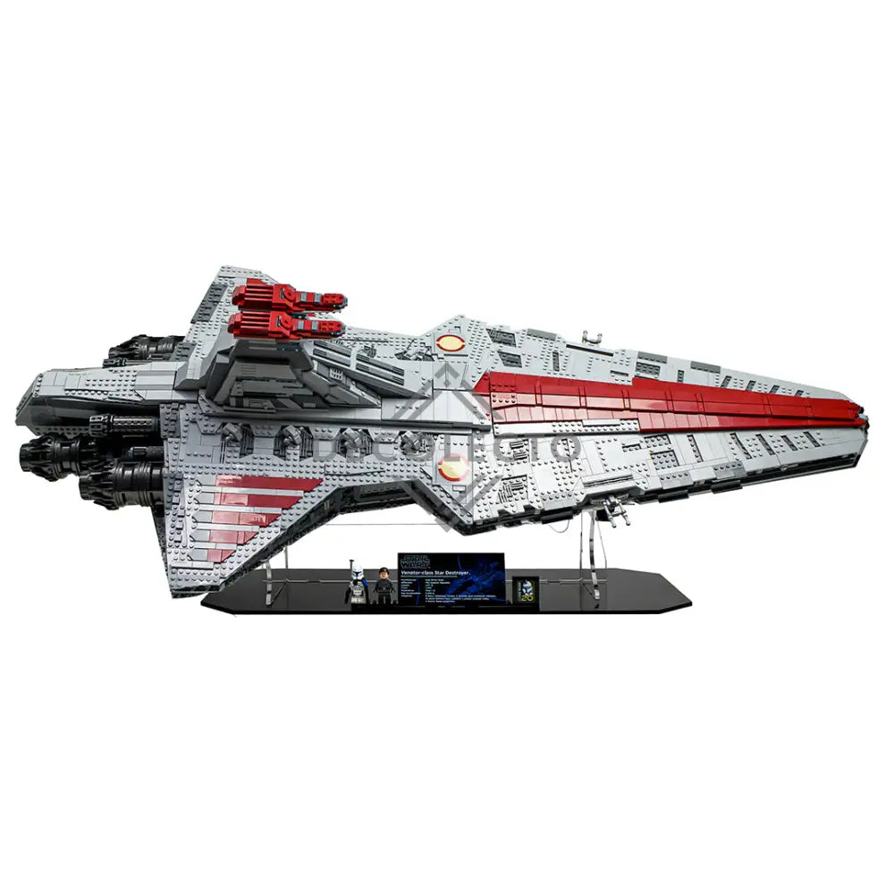 Exhibidor para Venator-Class Republic Attack Cruiser UCS (75367) Exhibidor de Acrílico