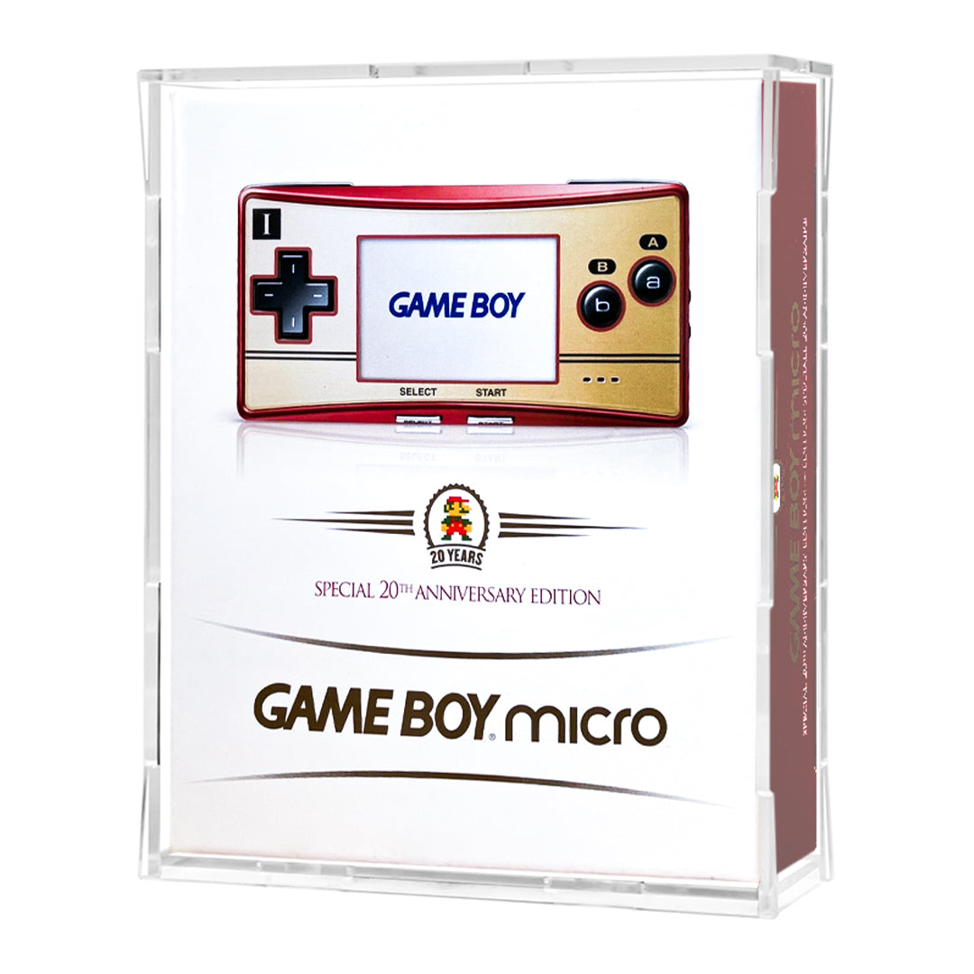 Protector para GameBoy Micro - Special 20th Anniversary Ed. (Caja Consola - USA)