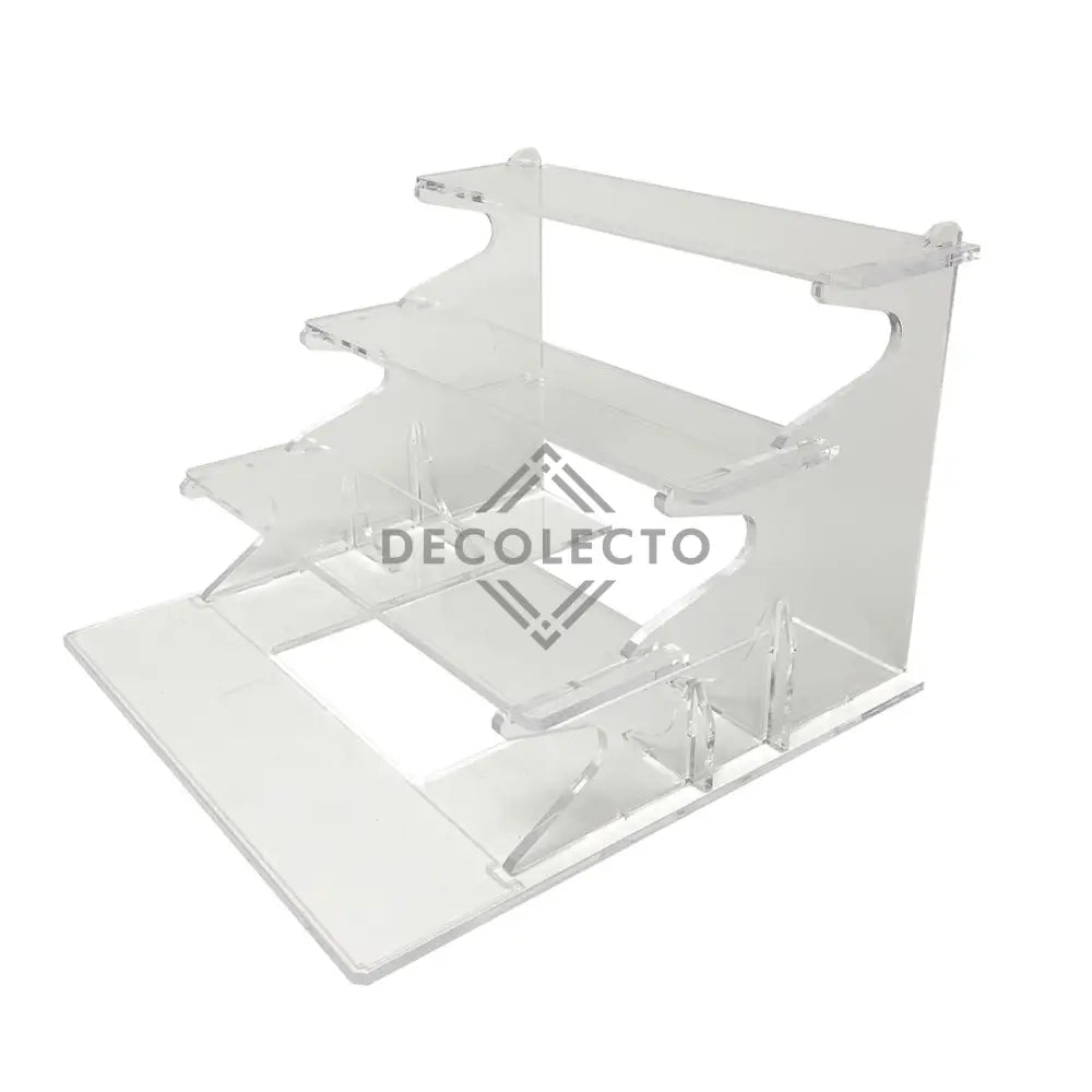 Grada para Funko Pop® de 4 Pisos-acrilico-exhibidor-caja-case-Decolecto