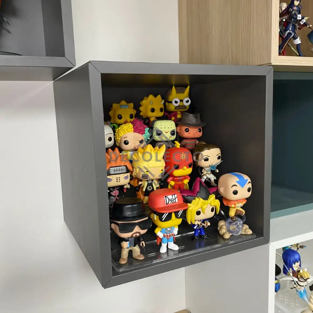 Grada para Funko Pop® de 4 Pisos-acrilico-exhibidor-caja-case-Decolecto