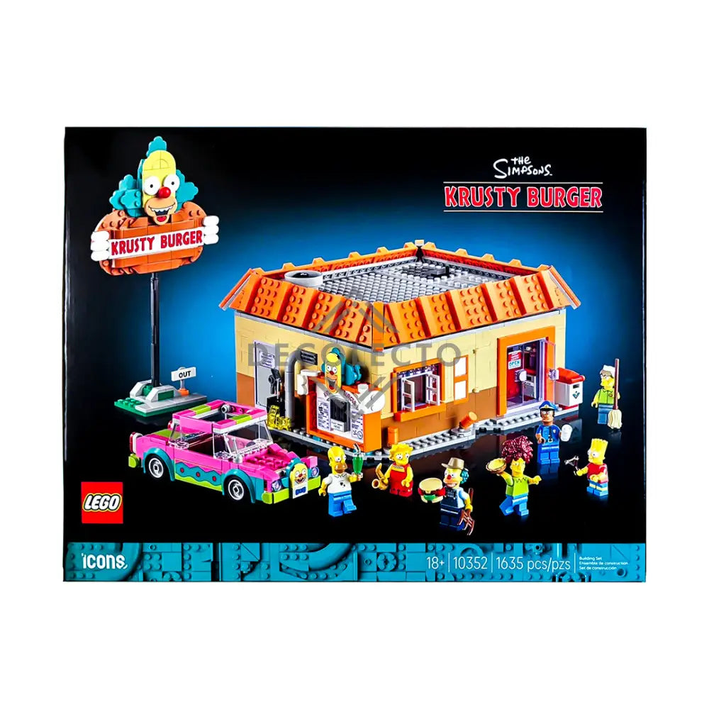 Krusty Burger (10352) de LEGO® The Simpsons™ (Abierto) Set Seminuevo