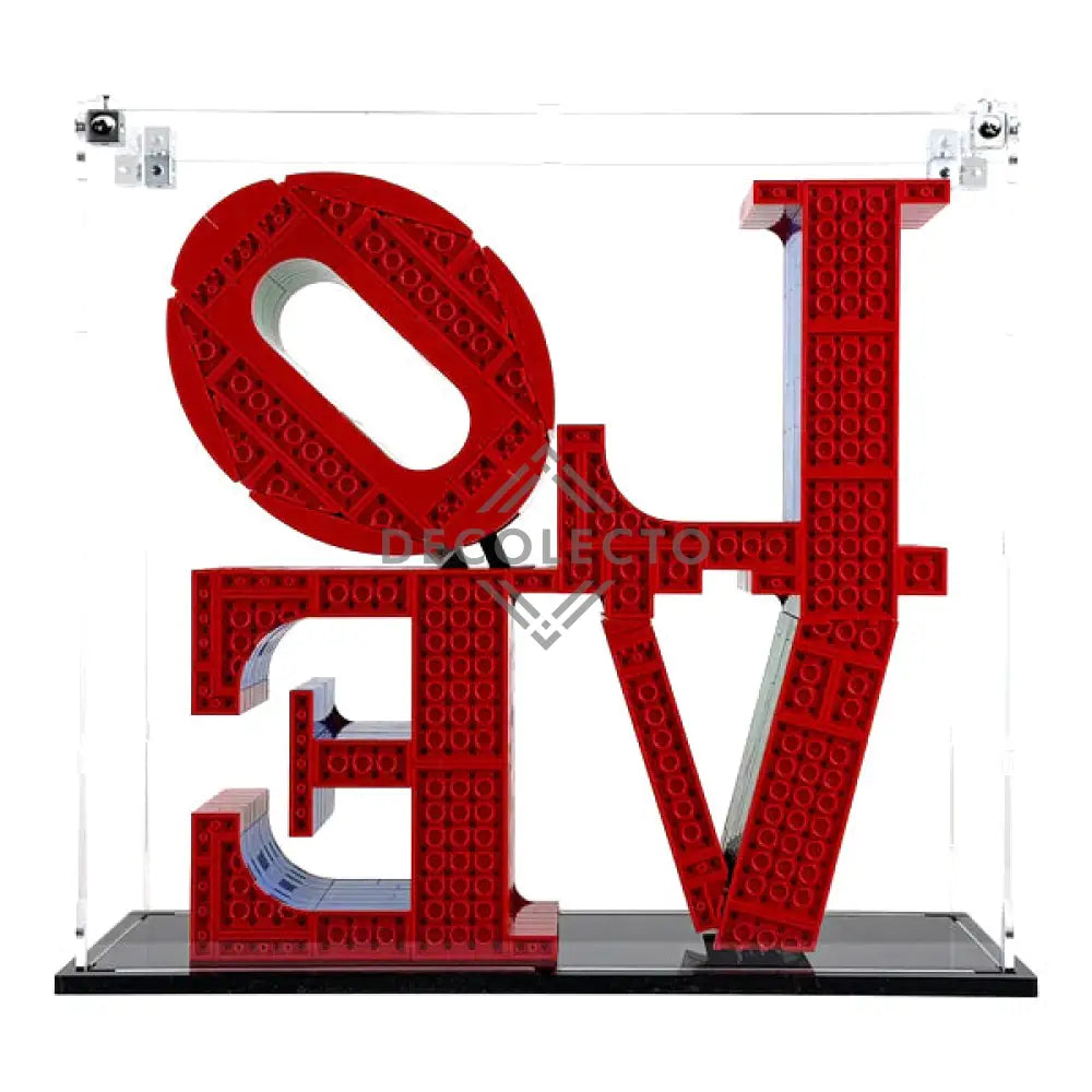 Protector acrílico para LEGO® LOVE 31214 Protector de Acrílico