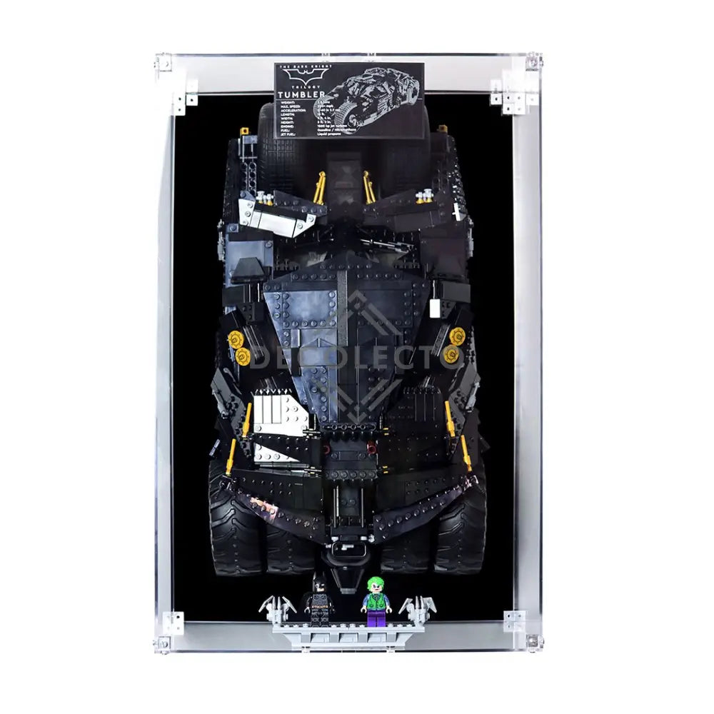 Protector de Pared para Batmobile™ Tumbler (76240)-acrilico-exhibidor-caja-case-Decolecto