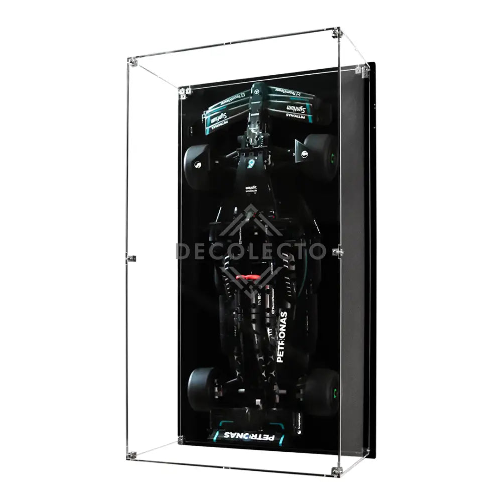 Protector de Pared para Mercedes AMG Formula 1™ (42171) Negro Gloss Display Exhibidor