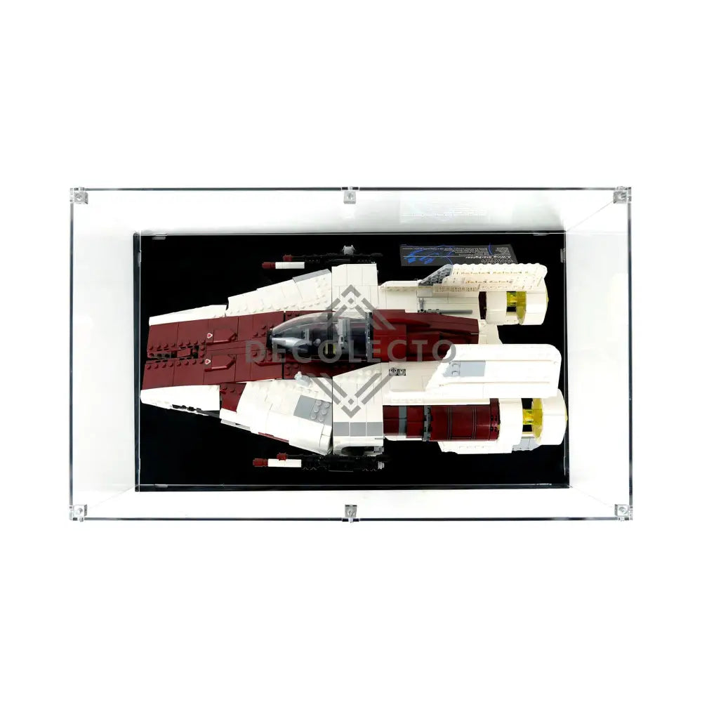 Protector para A-Wing Starfighter (75275)-acrilico-exhibidor-caja-case-Decolecto