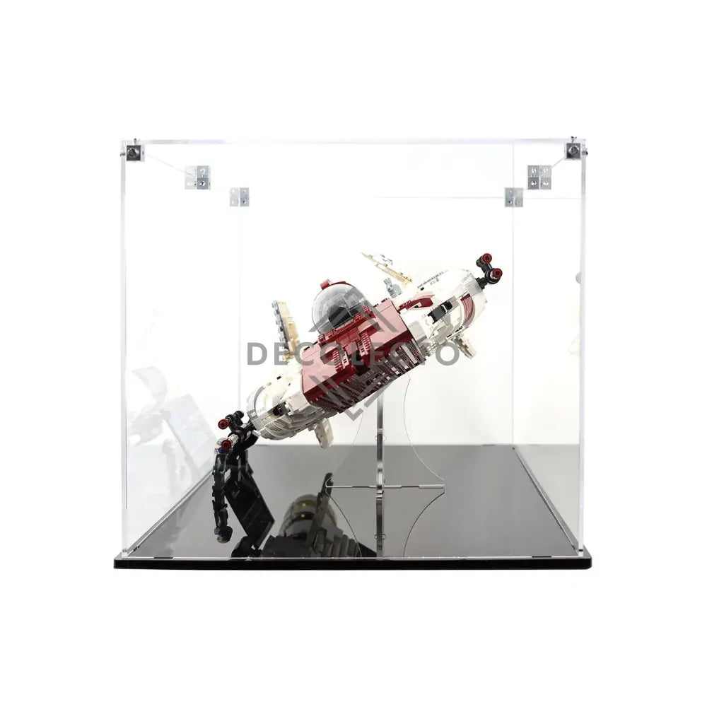 Protector para A-Wing Starfighter (75275)-acrilico-exhibidor-caja-case-Decolecto
