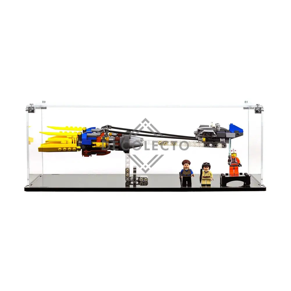 Protector para Anakin's Podracer - 20 Years (75258)-acrilico-exhibidor-caja-case-Decolecto