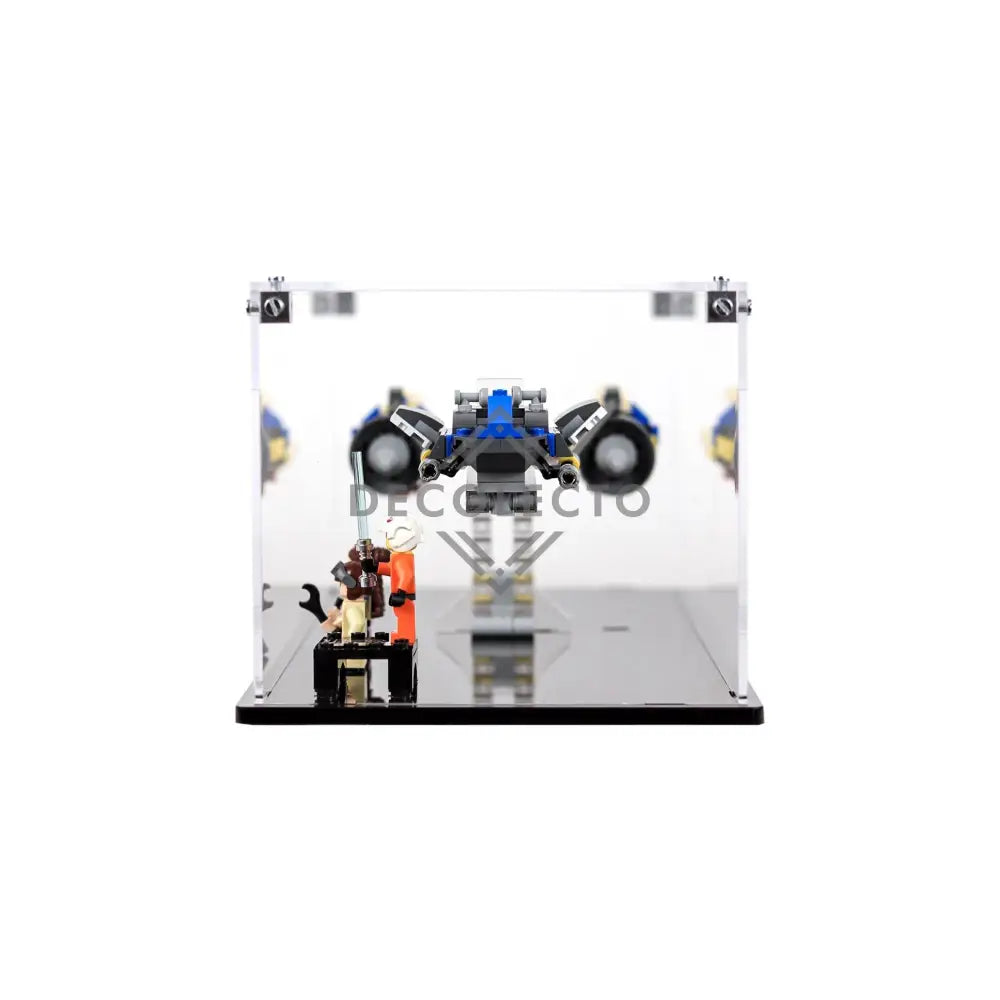 Protector para Anakin's Podracer - 20 Years (75258)-acrilico-exhibidor-caja-case-Decolecto