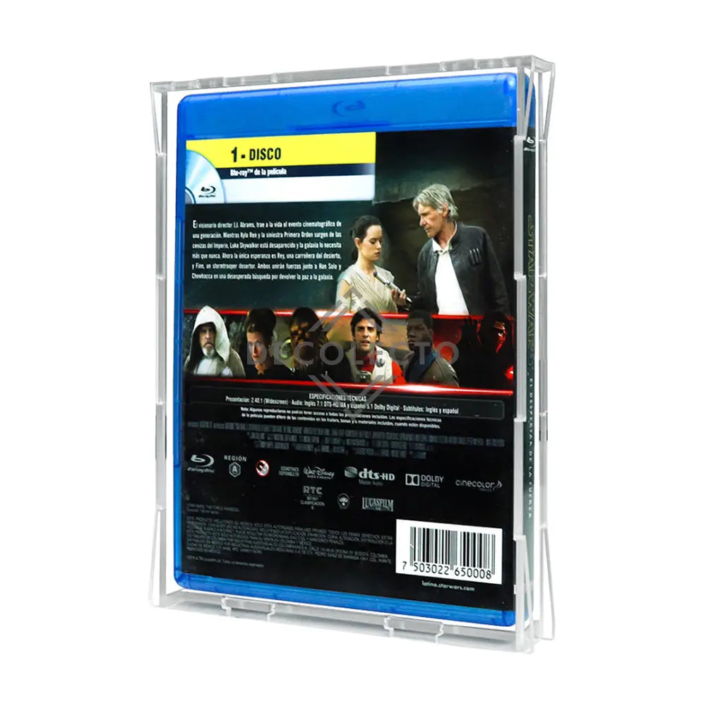 Protector para Blu-ray Case Acrílico