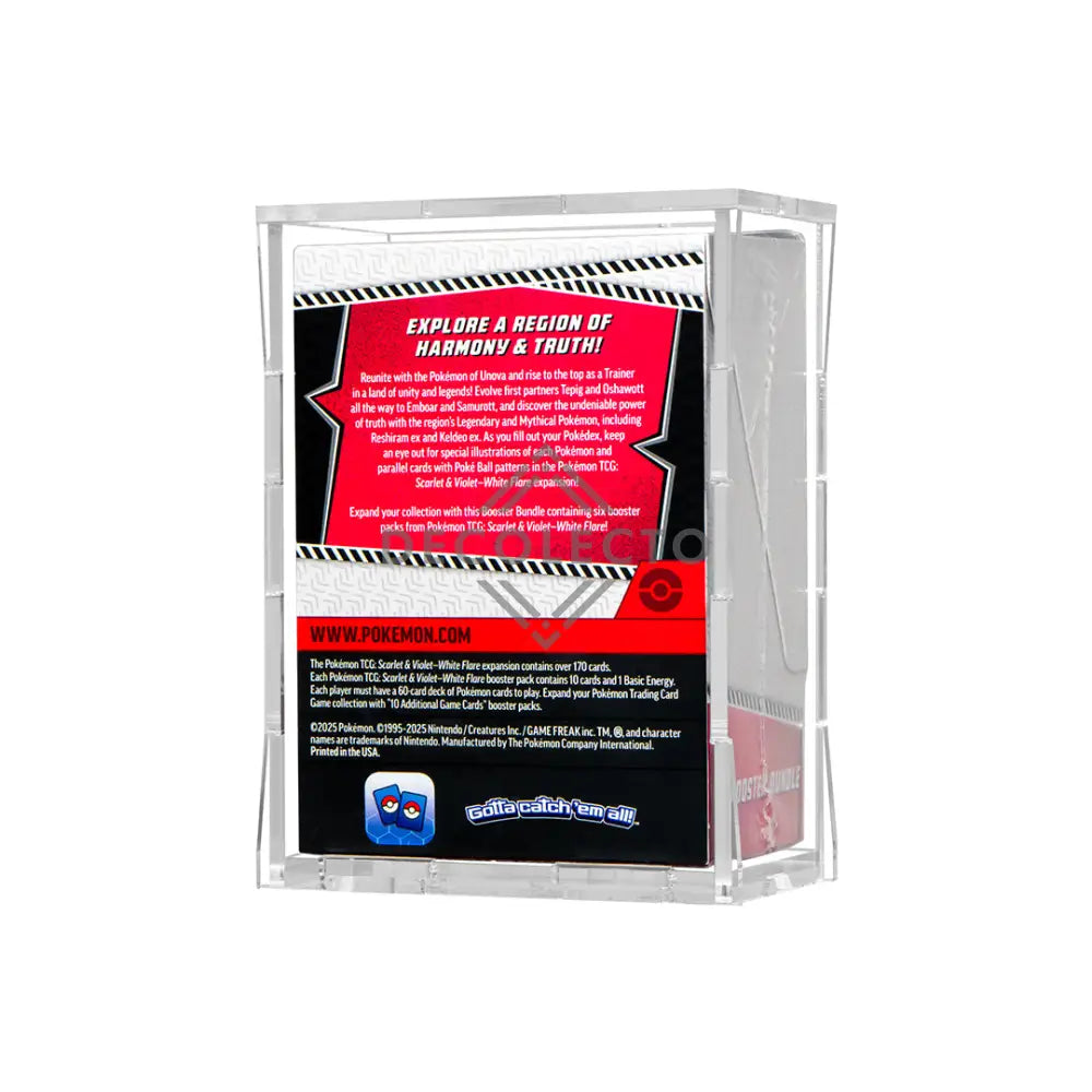 Protector para Booster Bundle (6 pack) - Pokémon™ TCG Case Acrílico
