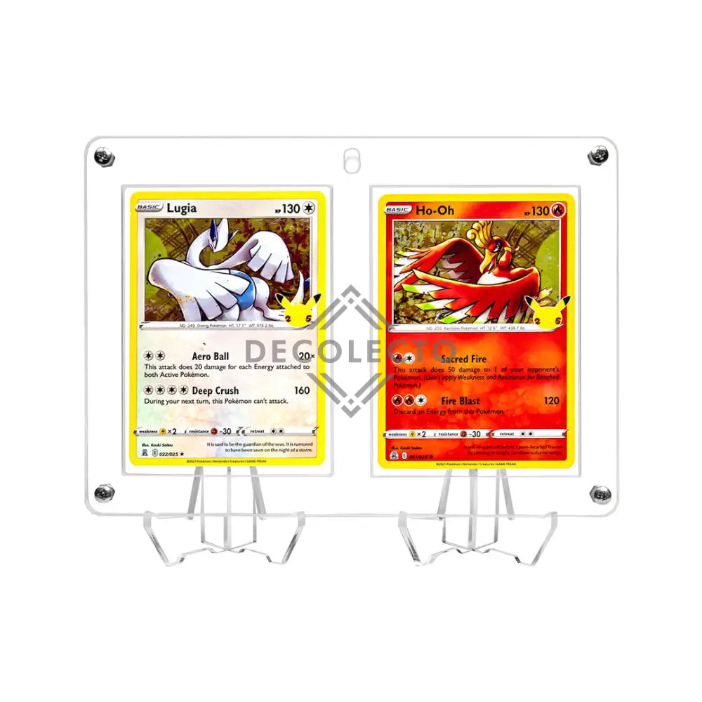Protector para Cartas (Doble) Display Exhibidor