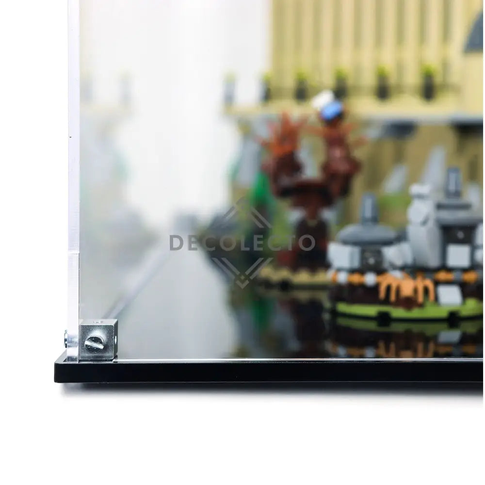 Protector para Castillo de Hogwarts (71043)-acrilico-exhibidor-caja-case-Decolecto