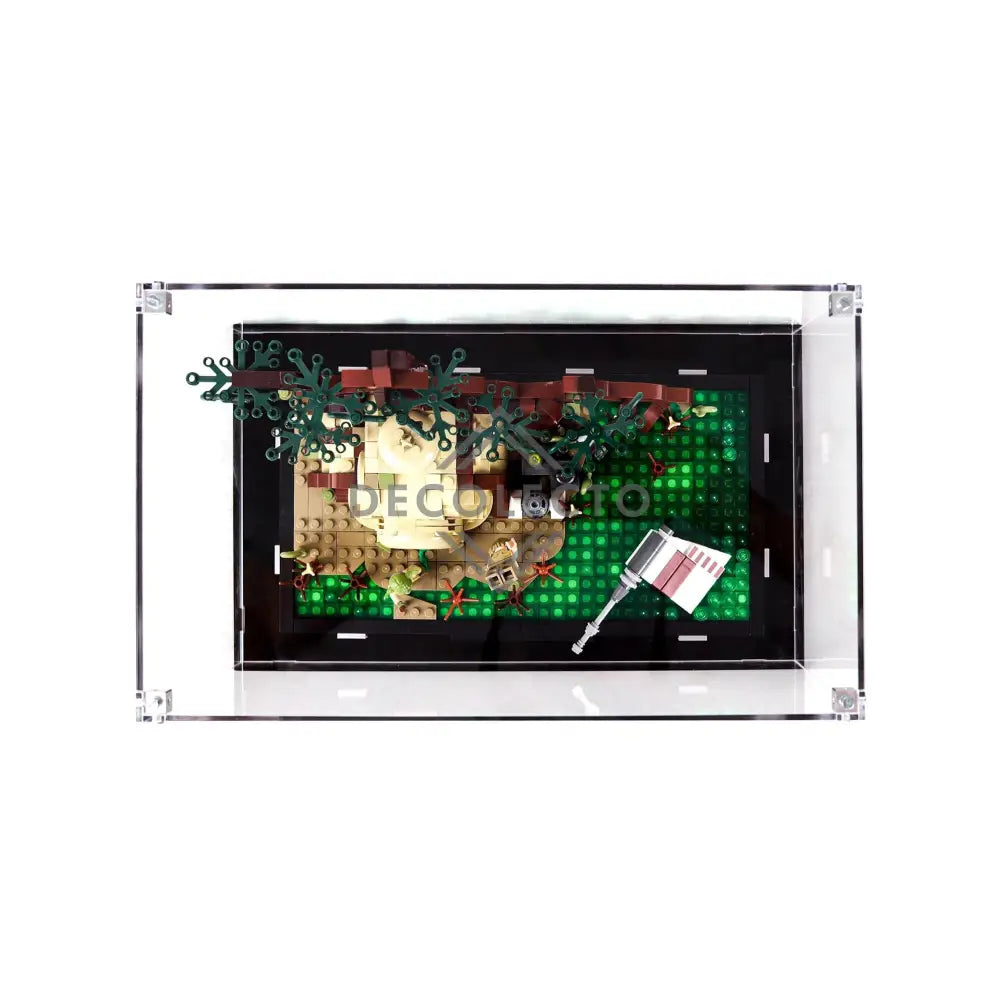 Protector para Dagobah™ Jedi™ Training (75330)-acrilico-exhibidor-caja-case-Decolecto