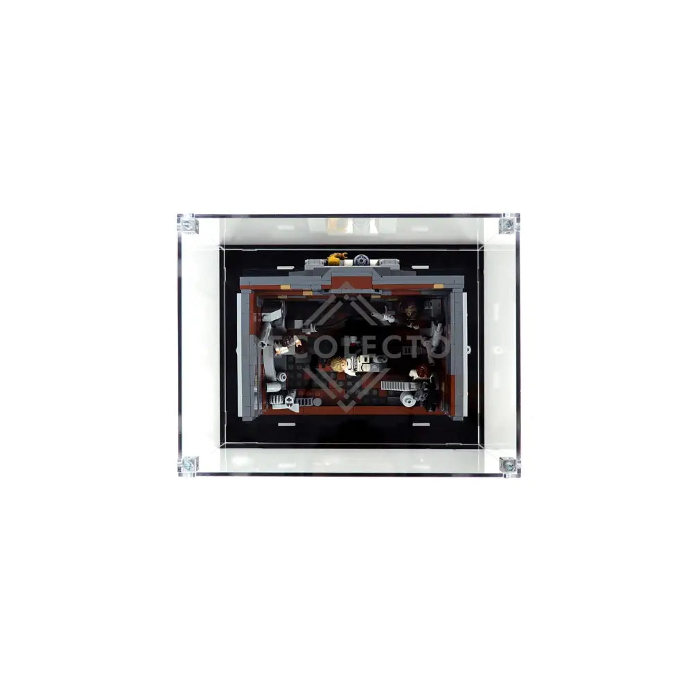 Protector para Death Star Trash Compactor (75339)-acrilico-exhibidor-caja-case-Decolecto
