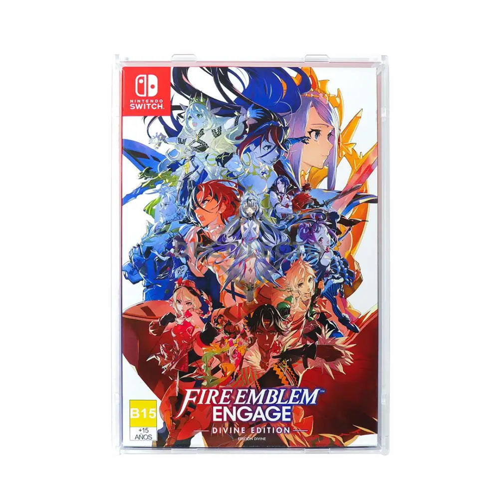 Protector para Fire Emblem Engage Divine Edition-acrilico-exhibidor-caja-case-Decolecto