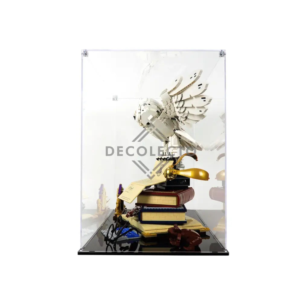 Protector para Hogwarts Icons (76391)-acrilico-exhibidor-caja-case-Decolecto
