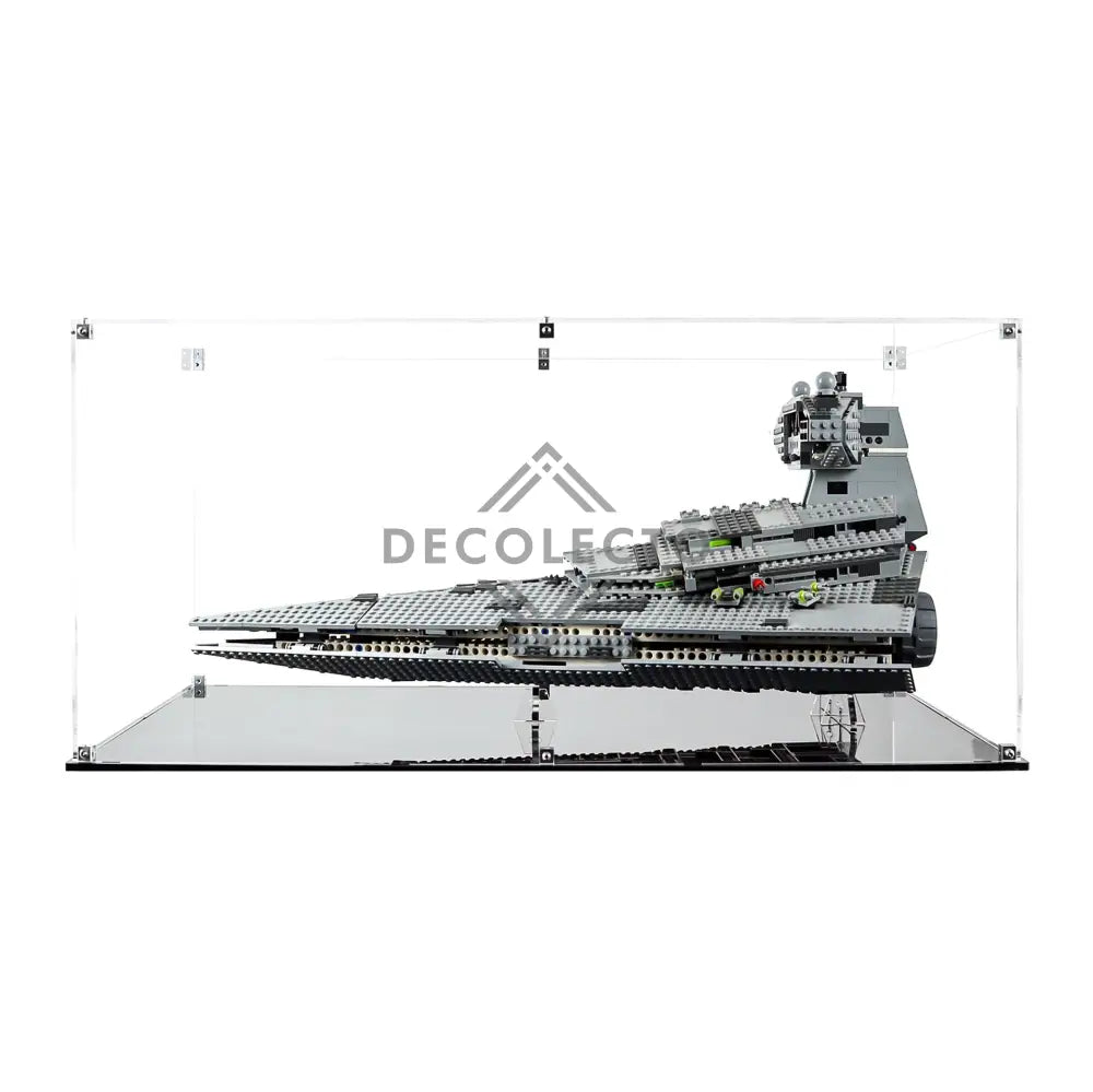 Protector para Imperial Star Destroyer Vintage (6211)-acrilico-exhibidor-caja-case-Decolecto
