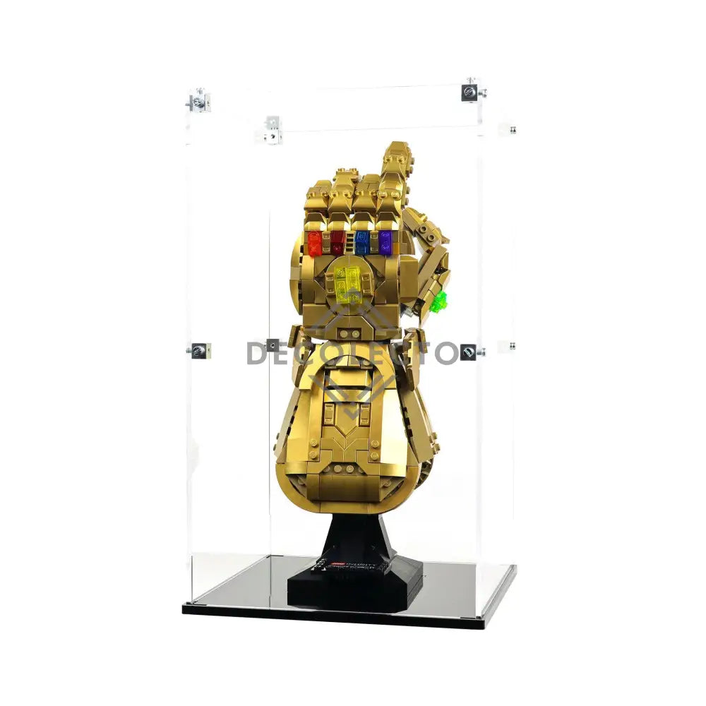 Protector para Infinity Gauntlet Thanos (76191)-acrilico-exhibidor-caja-case-Decolecto