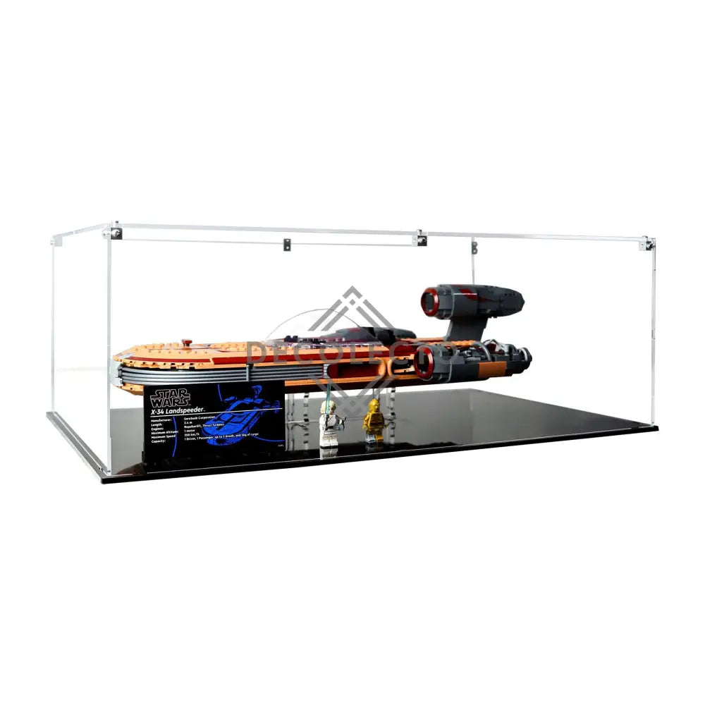 Protector para Luke Skywalker's Landspeeder™ (75341)-acrilico-exhibidor-caja-case-Decolecto