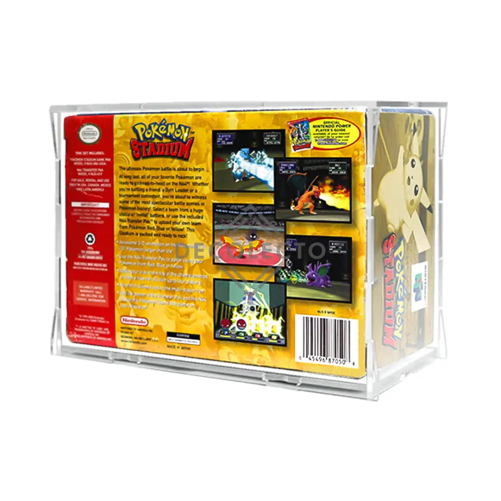 Protector para Nintendo® 64 - Pokémon™ Stadium Case Acrílico