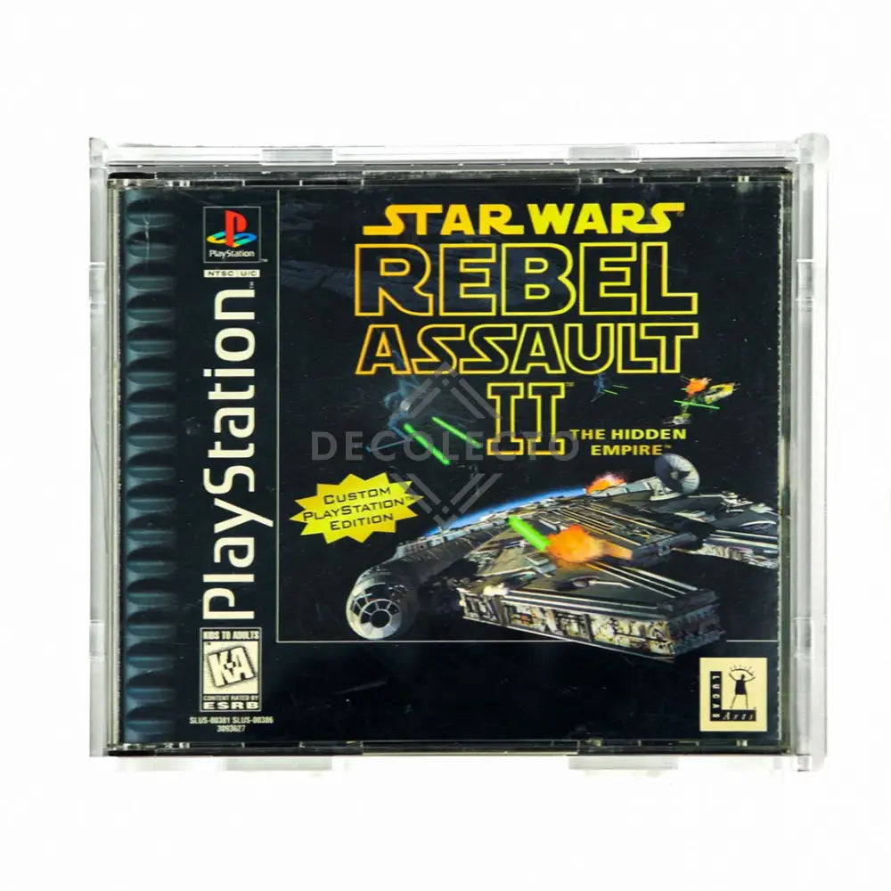 Protector para PlayStation® 1 (Dual)-acrilico-exhibidor-caja-case-Decolecto