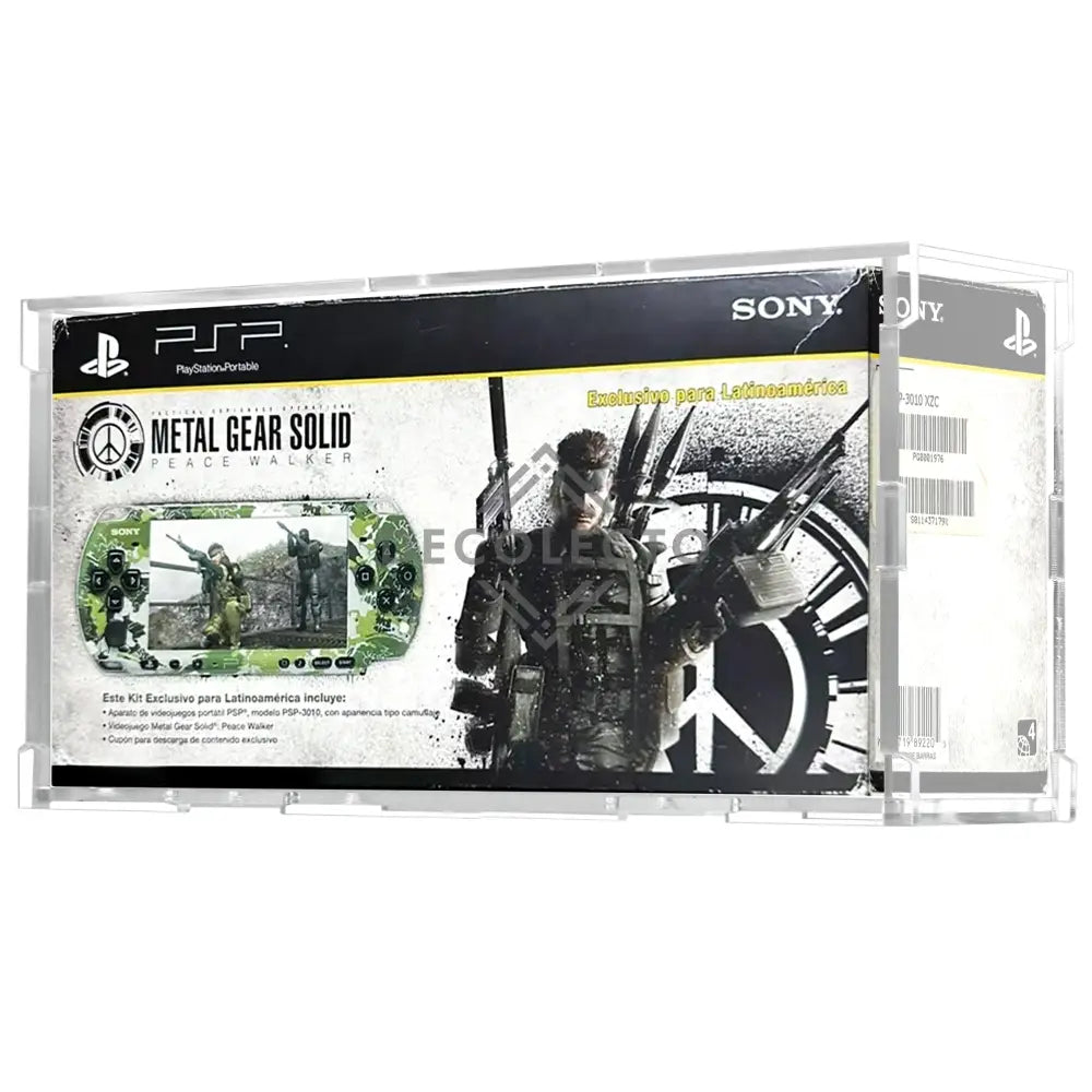 Protector para PSP 3000 - Metal Gear Solid (Latam) Case Acrílico