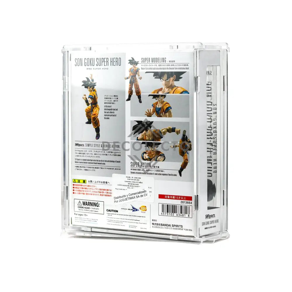 Protector para S.H. Figuarts®-acrilico-exhibidor-caja-case-Decolecto