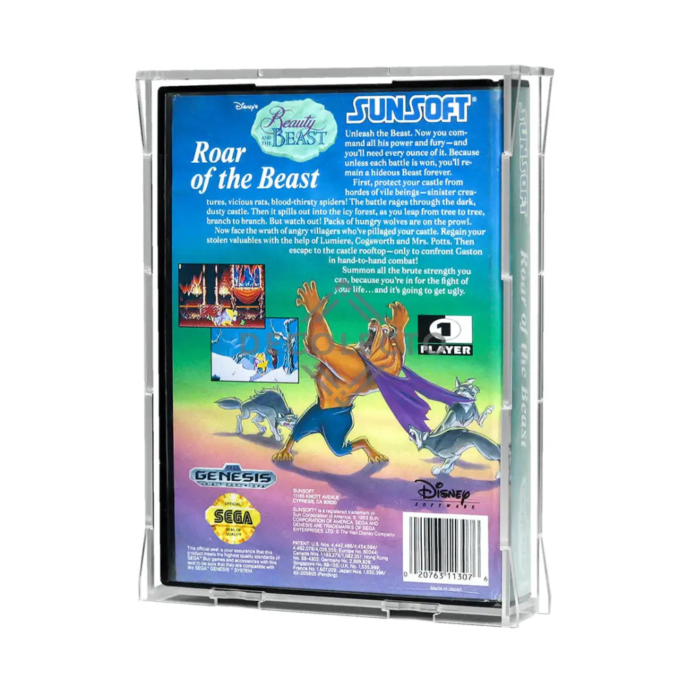 Protector para Sega® Genesis™ (Caja)-acrilico-exhibidor-caja-case-Decolecto
