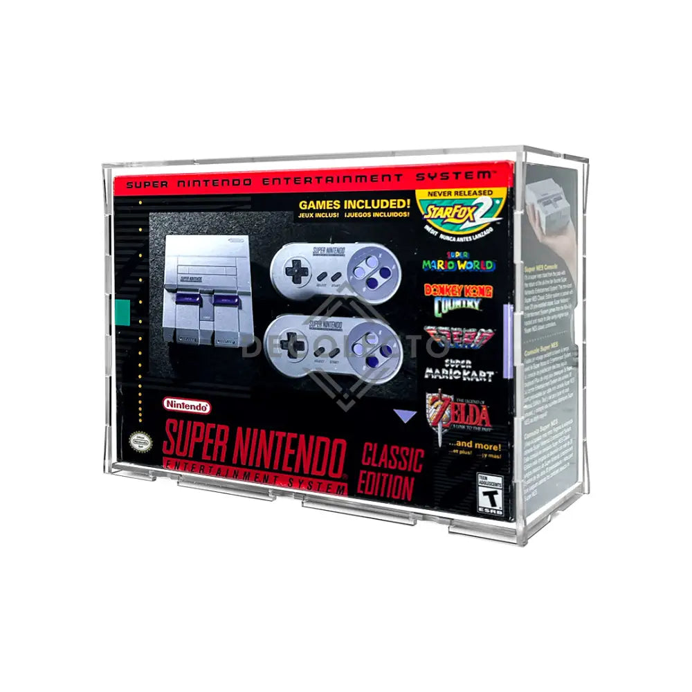 Protector para SNES Classic Edition (Mini) Case Acrílico
