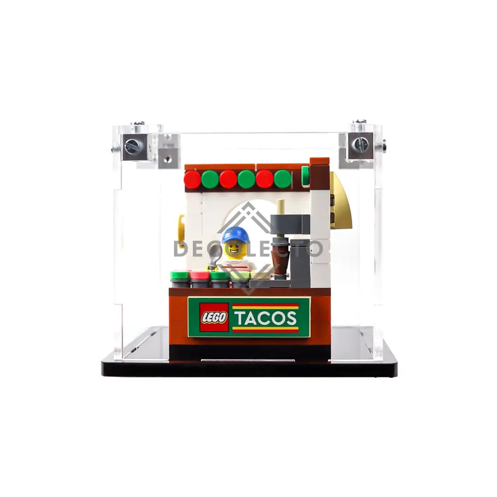 Protector para Taco Stand (6469488)-acrilico-exhibidor-caja-case-Decolecto