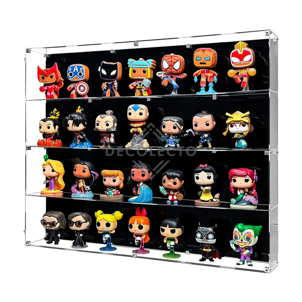 Vitrina para Funko® 7Figs x 4 Niveles (28 Figuras) Protector de Pared