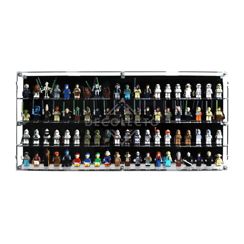 Vitrina para MiniFiguras LEGO® (20 Ancho) 4 Pisos Display Exhibidor Acrílico