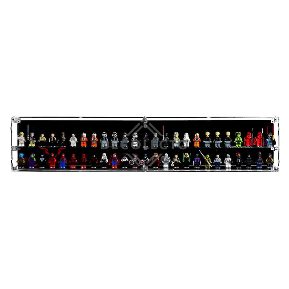 Vitrina para MiniFiguras LEGO® (25 Ancho) 2 Pisos Display Exhibidor Acrílico