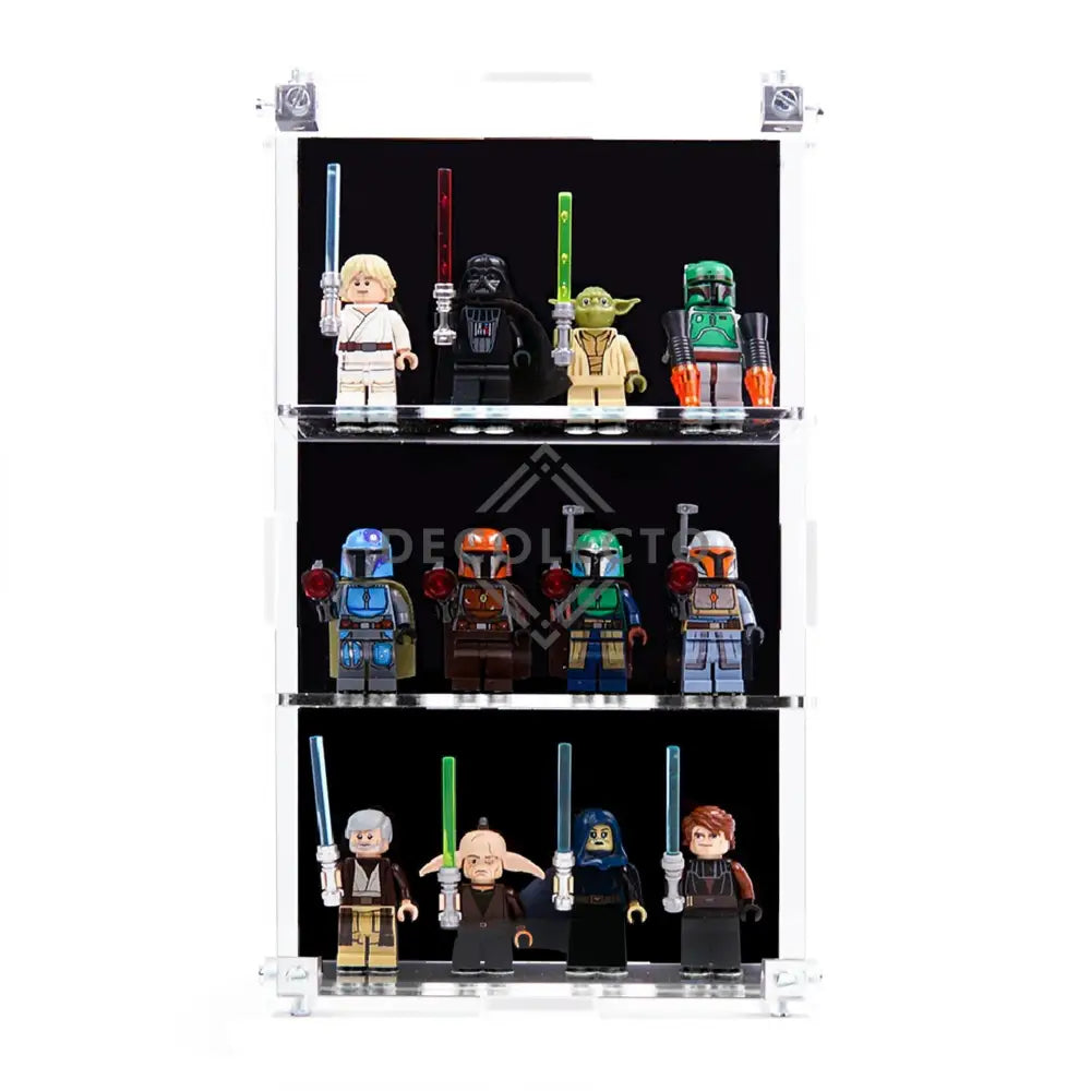 Vitrina para MiniFiguras LEGO® (4 Ancho) Display Exhibidor Acrílico