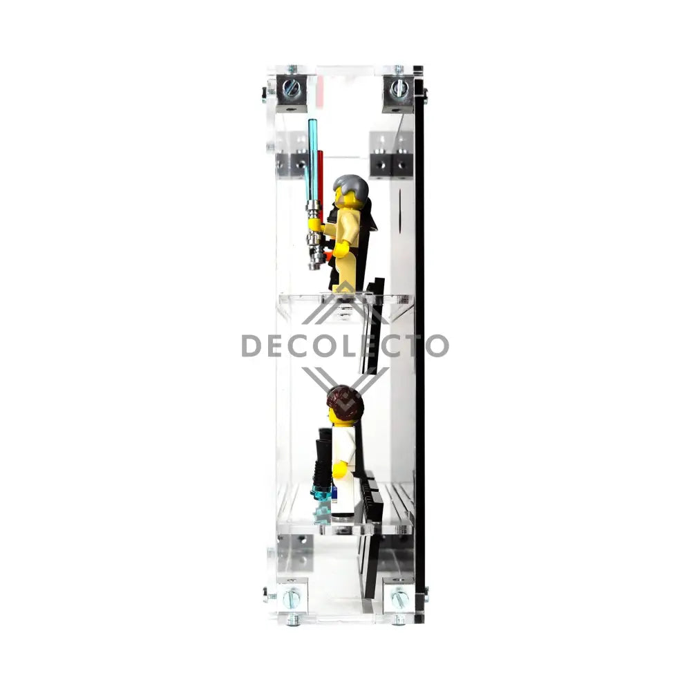 Protector de Pared para MiniFiguras™ LEGO® (3 Ancho)-acrilico-exhibidor-caja-case-Decolecto